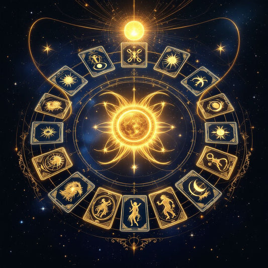 🔮 12 Card New Year's Zodiac Spread for 2025 - 90 Minuet Session